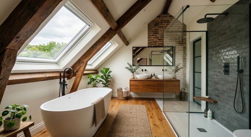 Attic Bathroom Remodeling in Farmersville, TX