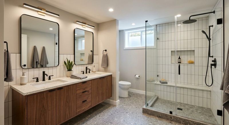 Basement Bathroom Remodeling in Farmersville, TX