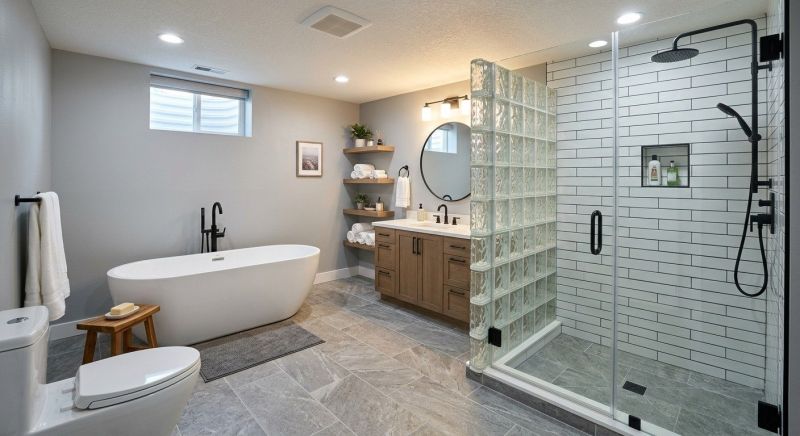 Basement Bathroom Remodeling in Farmersville, TX