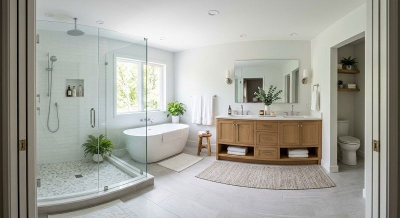Bathroom Expansion in Farmersville, TX