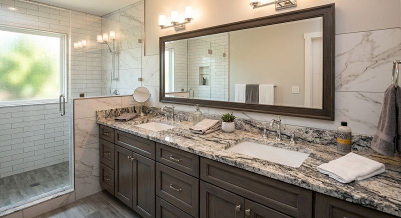 Granite Shower Installation in Farmersville, TX