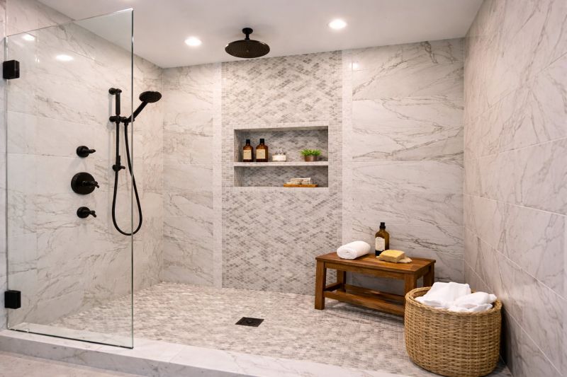 Shower Enlargement in Garland, TX